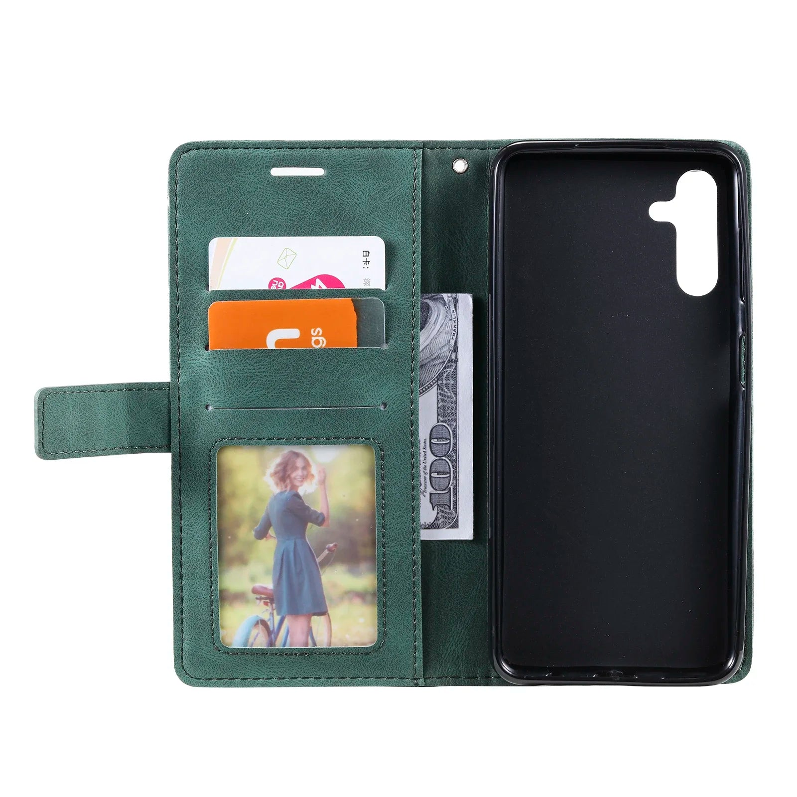 Flip Leather Wallet Galaxy A and M Case - DealJustDeal