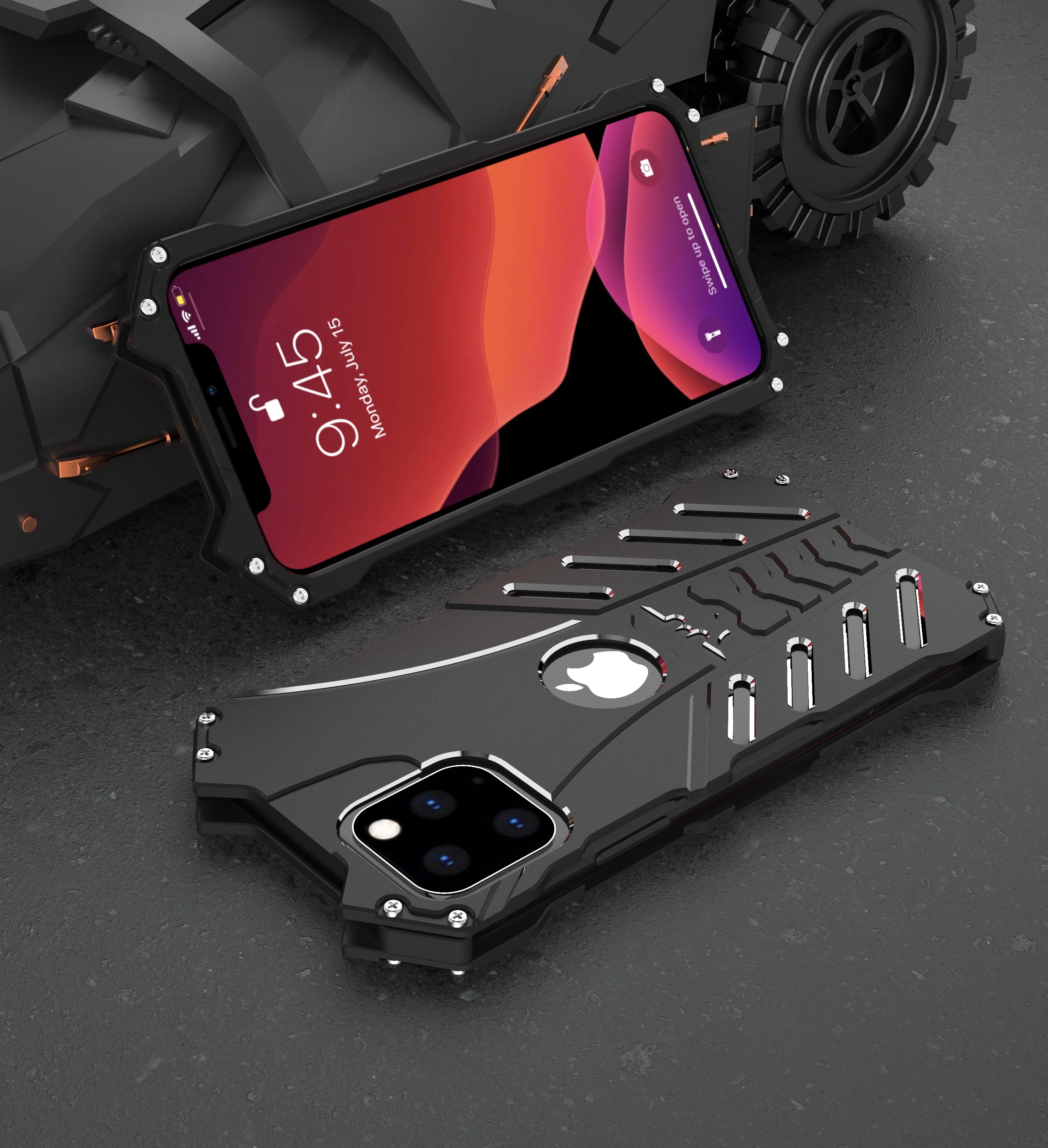 Armor Heavy Duty Metal Aluminum iPhone Case - DealJustDeal