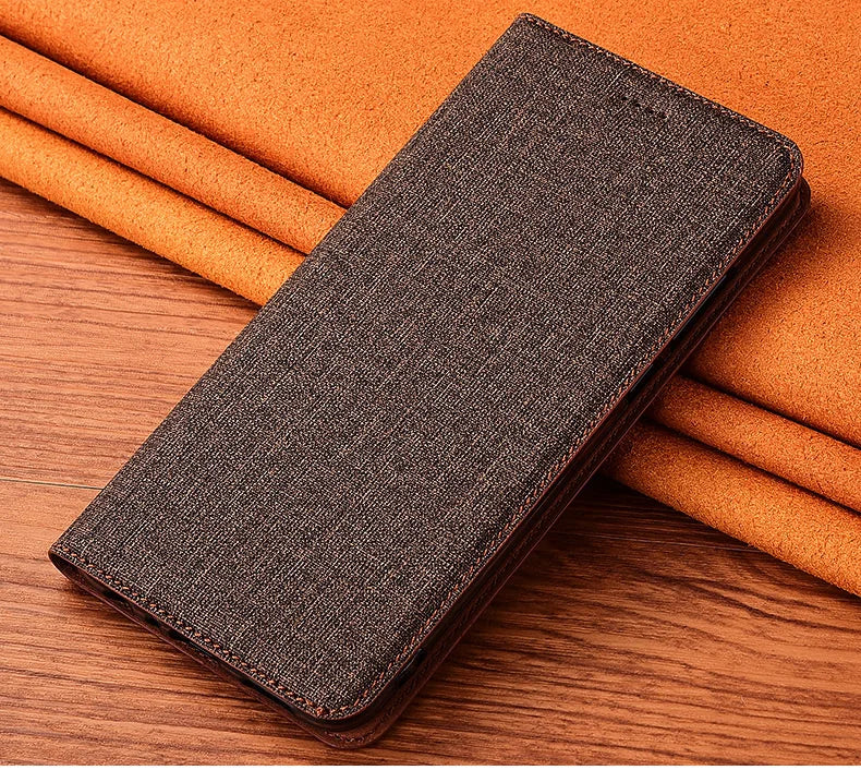 Magnetic Cotton Leather Flip Google Case - DealJustDeal