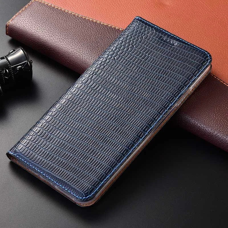 Lizard Grain Genuine Leather Google Case - DealJustDeal