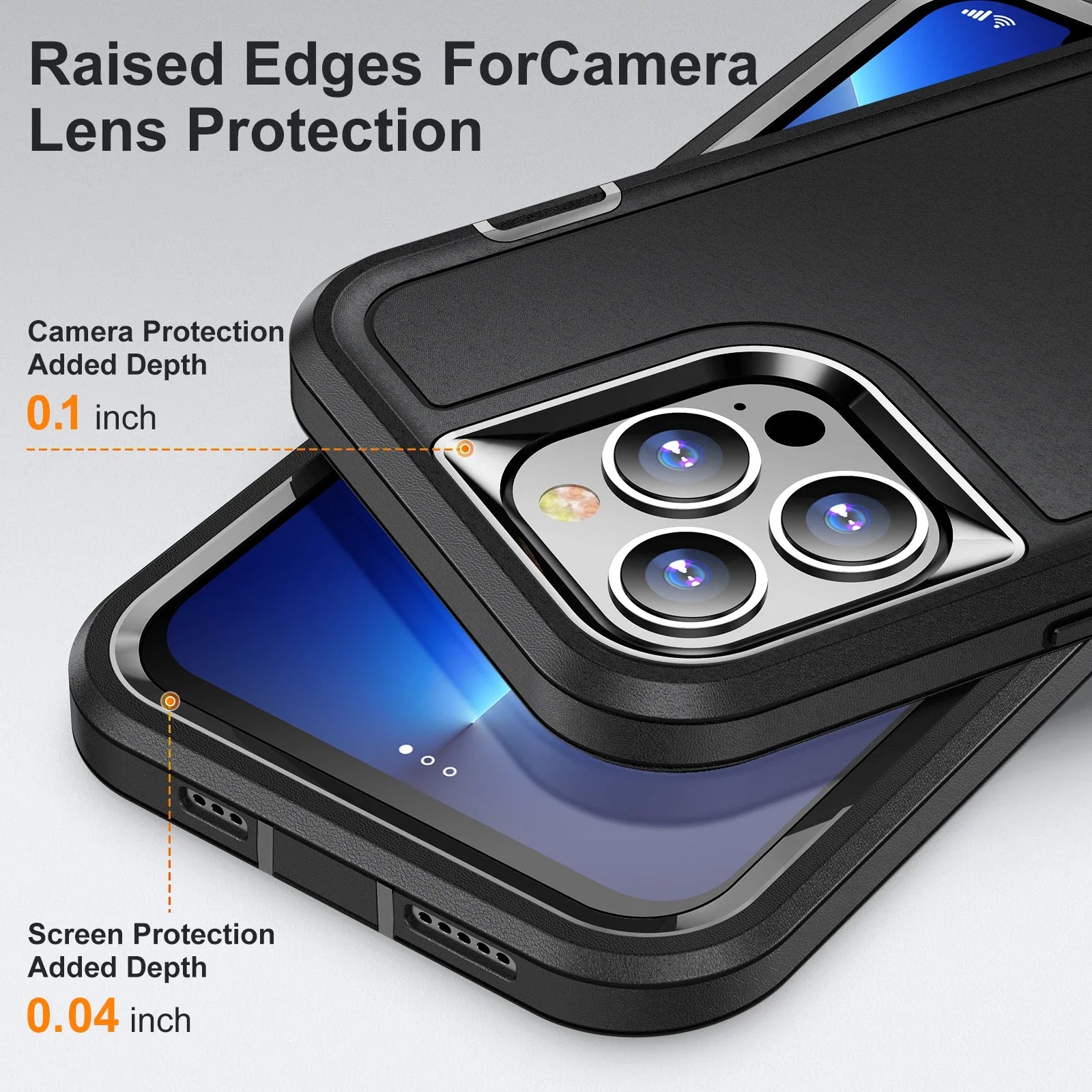 Plastic TPU Armor Shockproof Defend iPhone Case - DealJustDeal