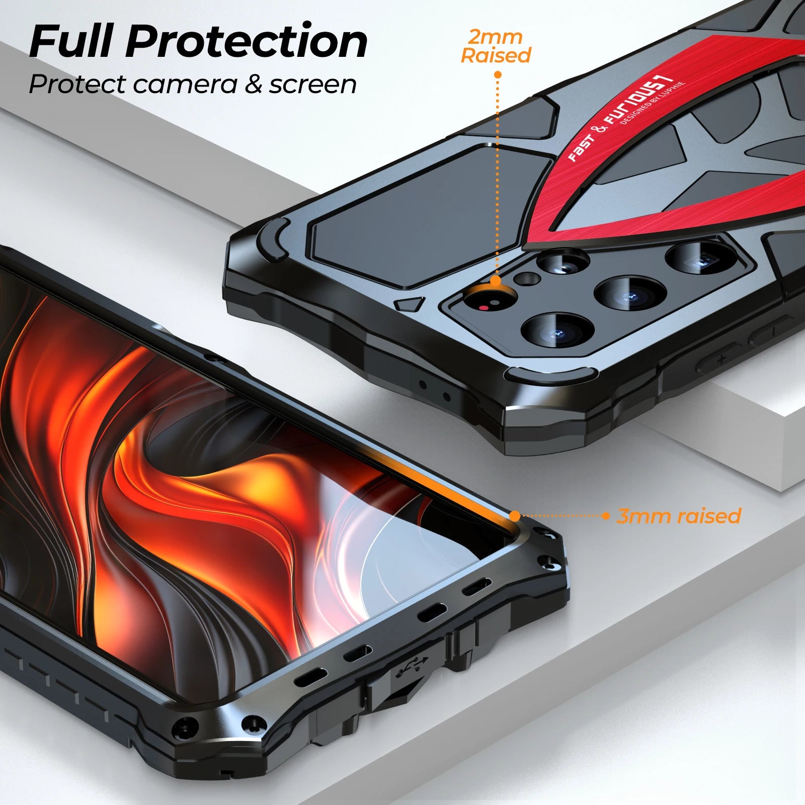 Metal Military Anti Drop Galaxy S Case - DealJustDeal