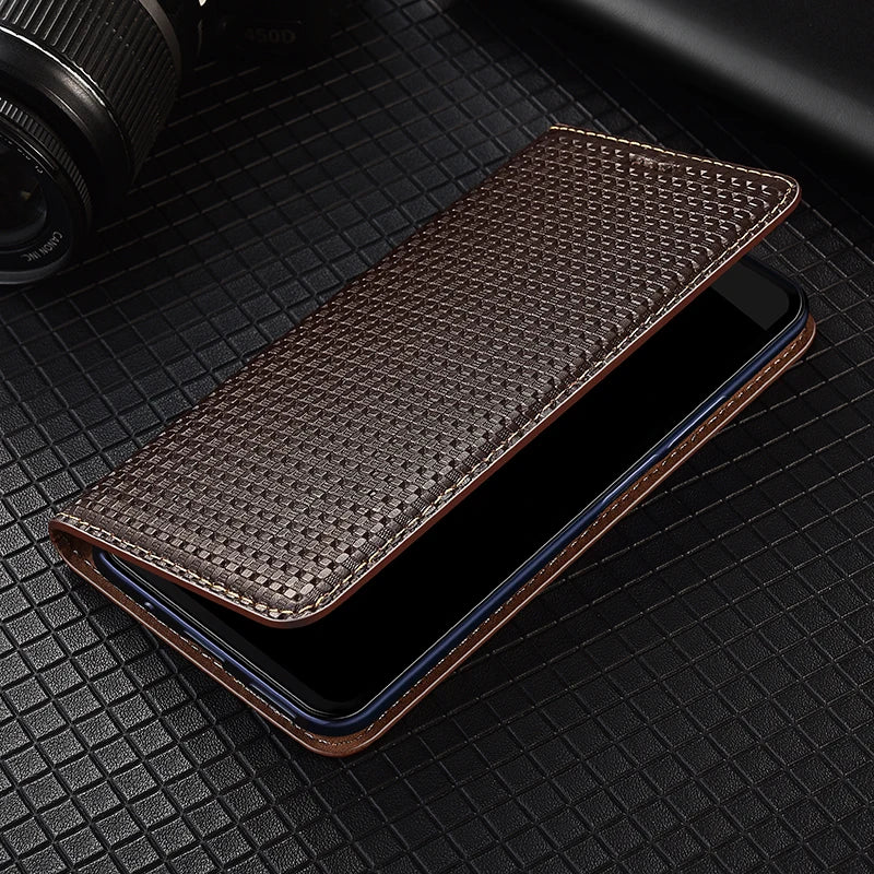 Flip Wallet Genuine Leather Galaxy S Case - DealJustDeal