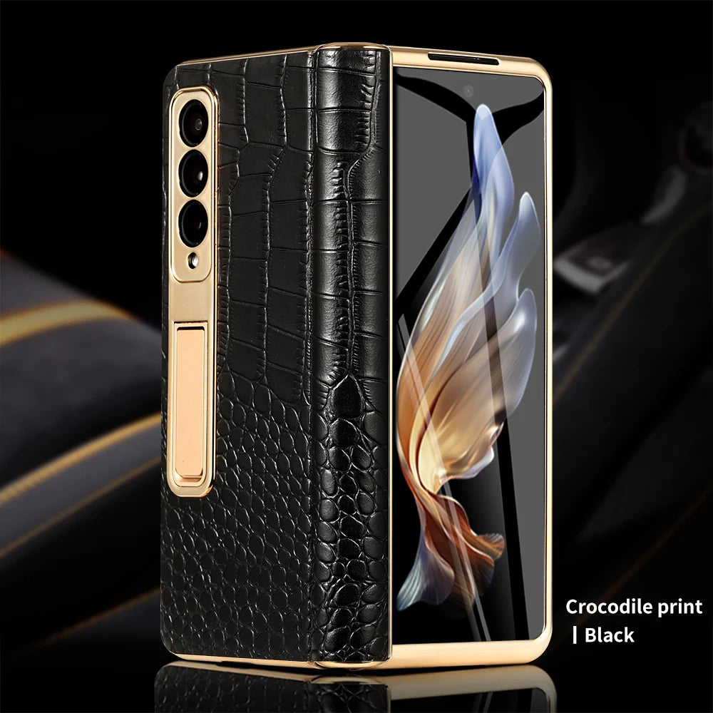 Ultra-Thin Shockproof Hinge Protection Galaxy Z Fold case with Screen Protector - DealJustDeal