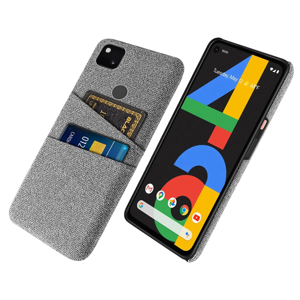 Dual Card Fabric Cloth Google Case - DealJustDeal