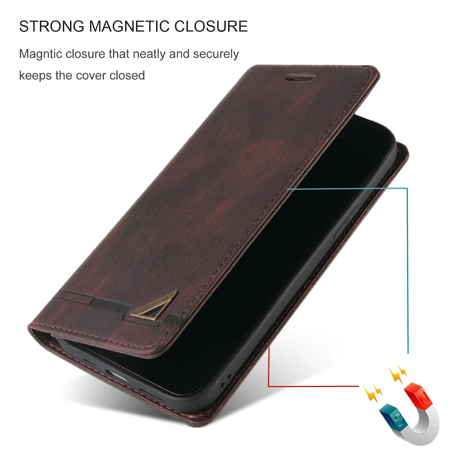 Anti-theft RFID Flip Leather Galaxy S Case - DealJustDeal