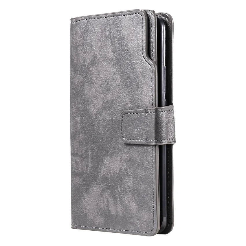 Flip Wallet Leather Galaxy A Case - DealJustDeal