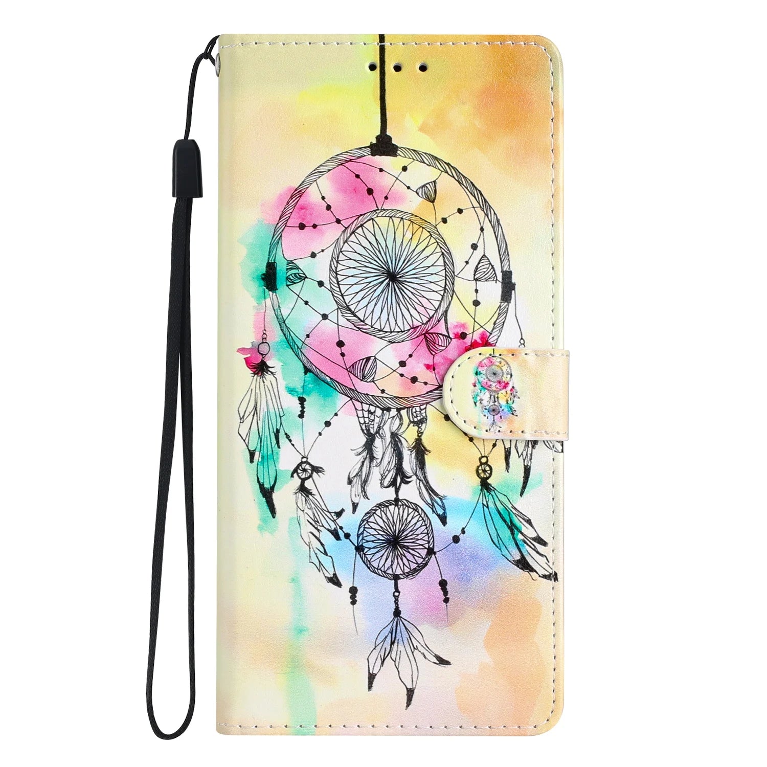 Butterfly Pattern Wallet Flip Magnetic Leather Google Case - DealJustDeal