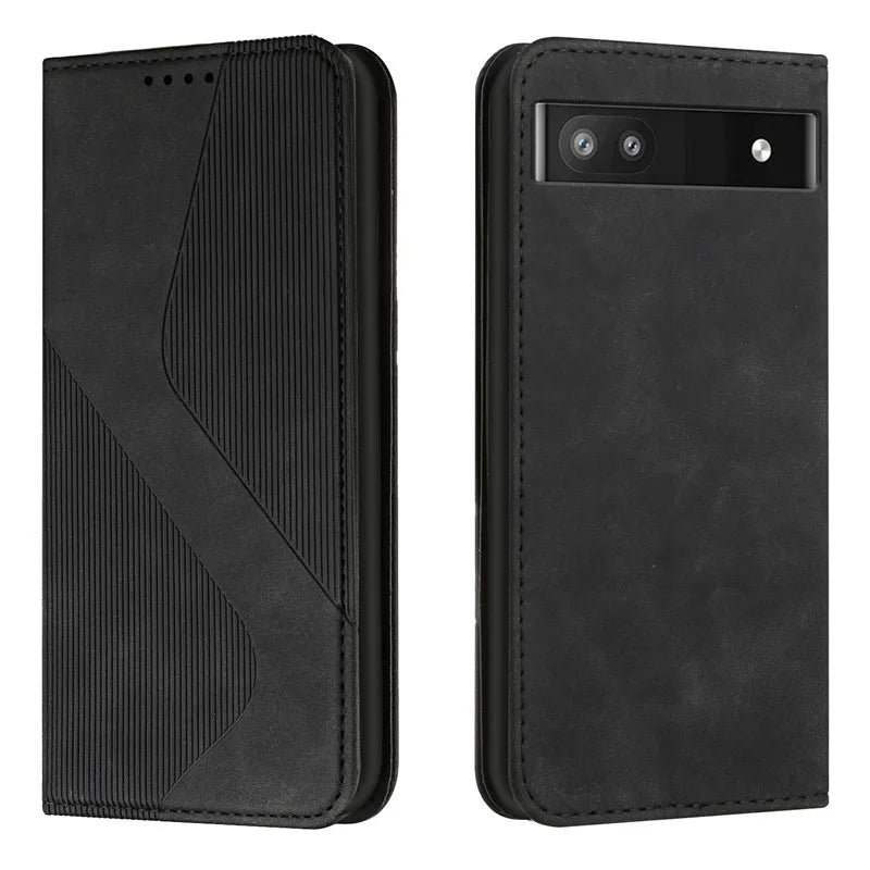 Magnetic Leather Book Google Case - DealJustDeal