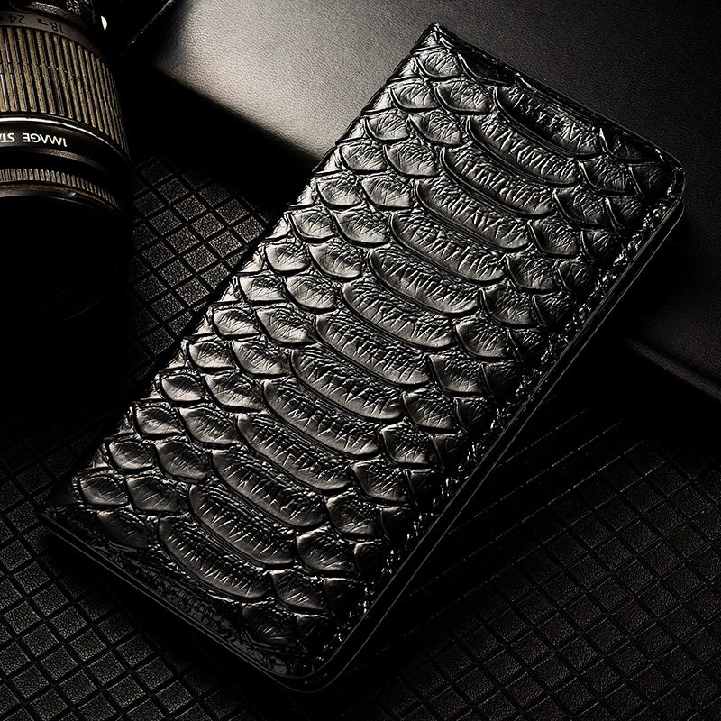 Python Genuine Leather Galaxy A Case - DealJustDeal