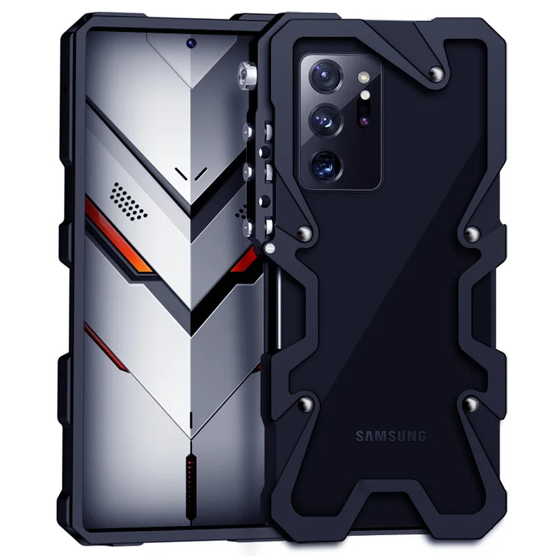 galaxy Metal Bumper Fashion Robot arm galaxy A, M and S Case - DealJustDeal