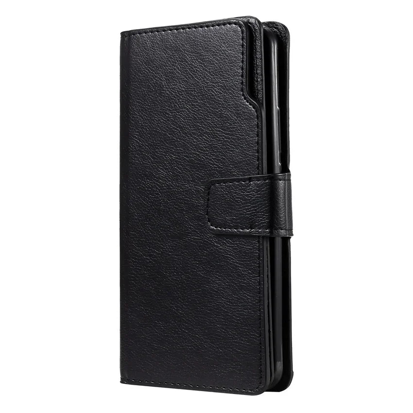 Flip Card Slots Wallet Leather Galaxy Note and S Case - DealJustDeal