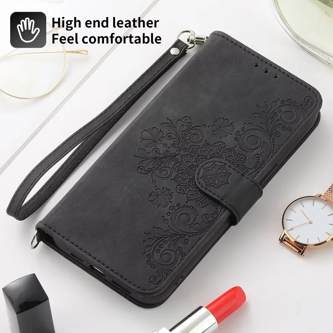 Flip Wallet Card Leather Galaxy A and M Case - DealJustDeal