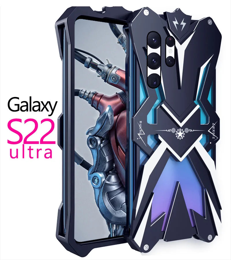 Luxury Thor Heavy Duty Armor Metal Aluminum Bumper Galaxy S Case - DealJustDeal