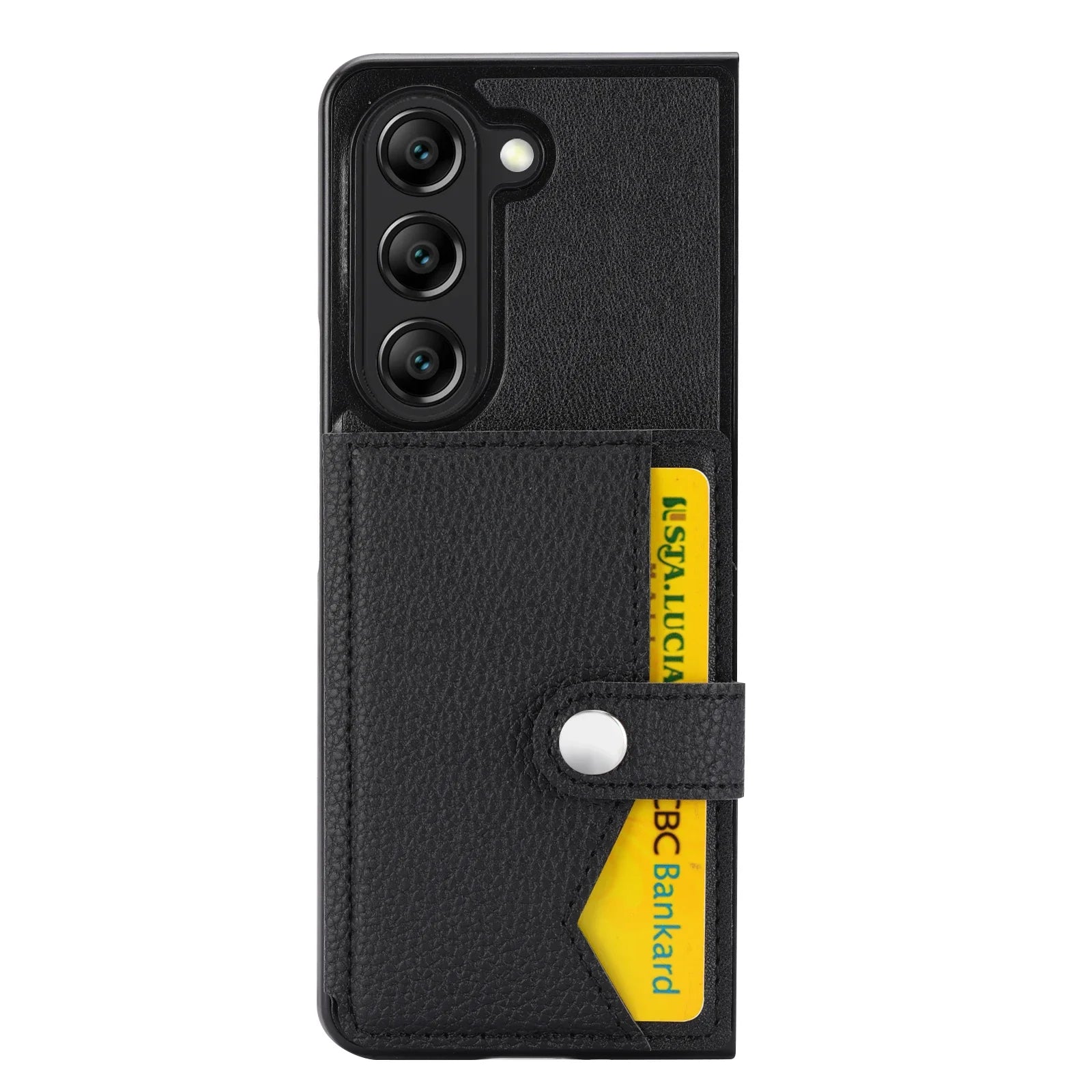 Cards Slot Wallet Leather Galaxy Z Fold Case - DealJustDeal