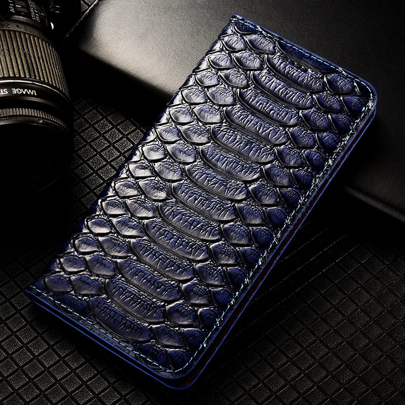 Python Genuine Leather Galaxy A Case - DealJustDeal