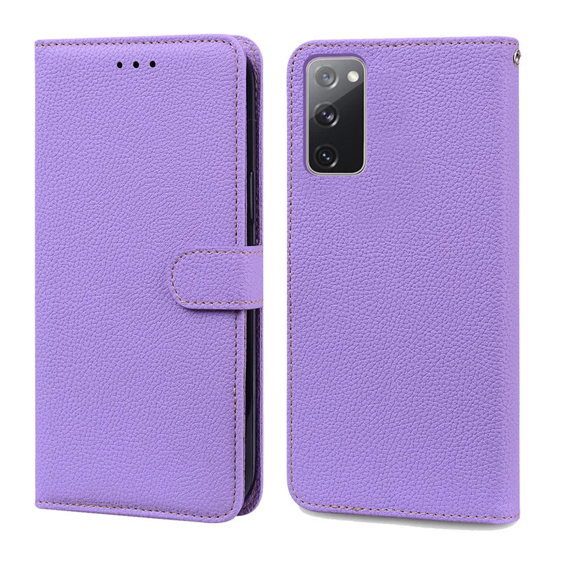 Candy Color Wallet Leather Flip Stand Galaxy S Case - DealJustDeal