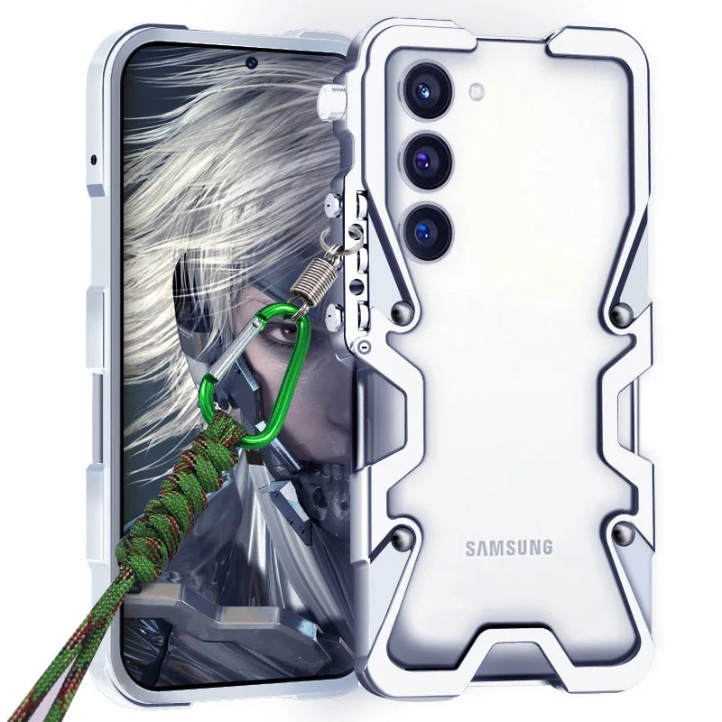 Metal Aluminum Bumper Back Galaxy S Case - DealJustDeal