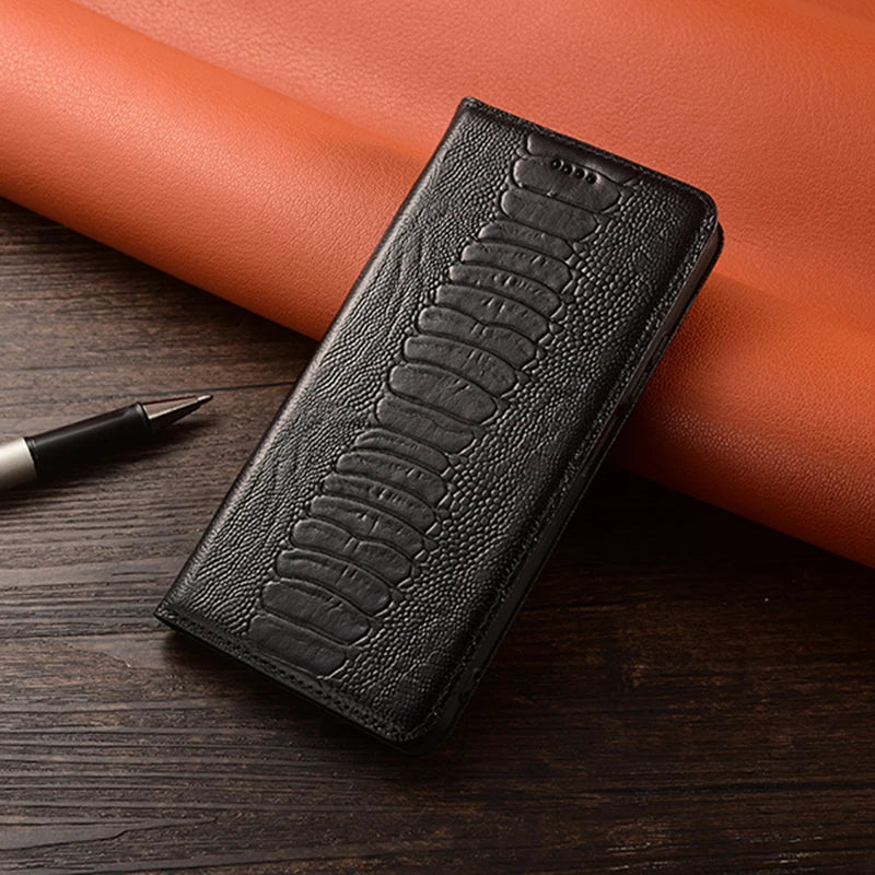 Flip Magnet Genuine Leather Google Case - DealJustDeal