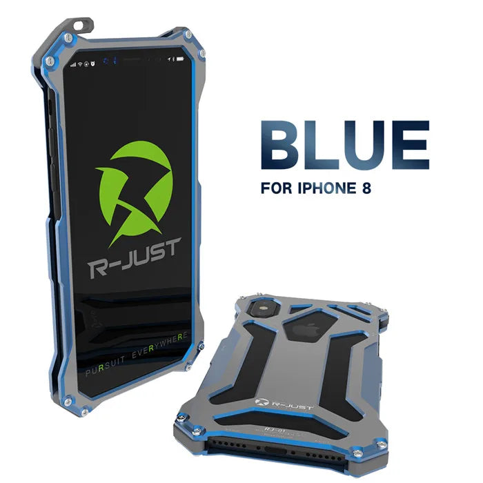 Aluminum Armor Anti-knock Metal iPhone Case - DealJustDeal