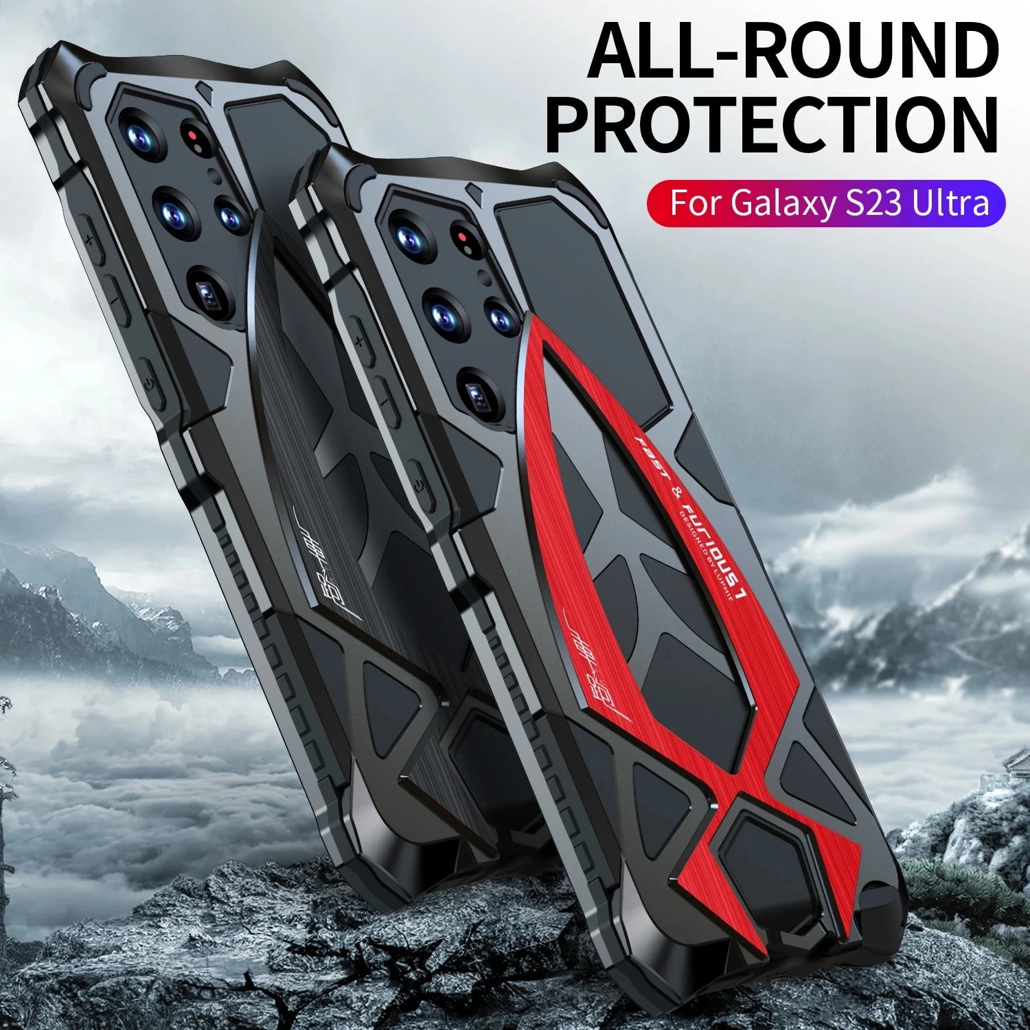 Metal Full Protect Armor Galaxy A and S Case - DealJustDeal