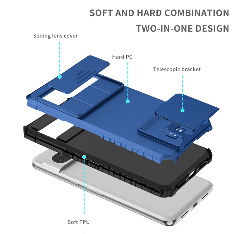 Holder Stand Silicone Armor Google Case - DealJustDeal