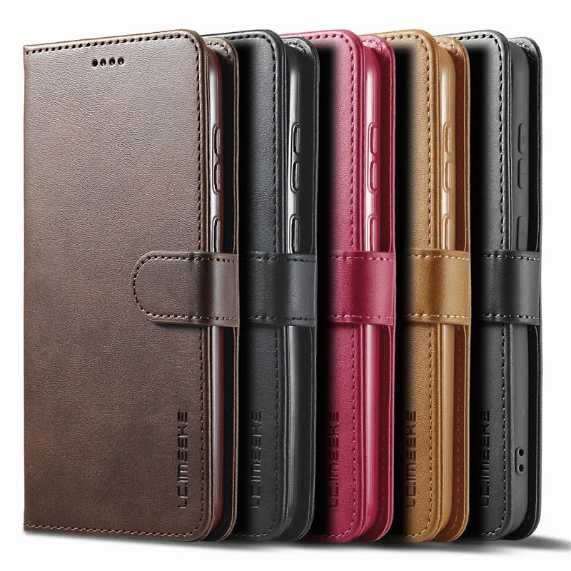 Flip Magnetic Leather Galaxy S Case - DealJustDeal