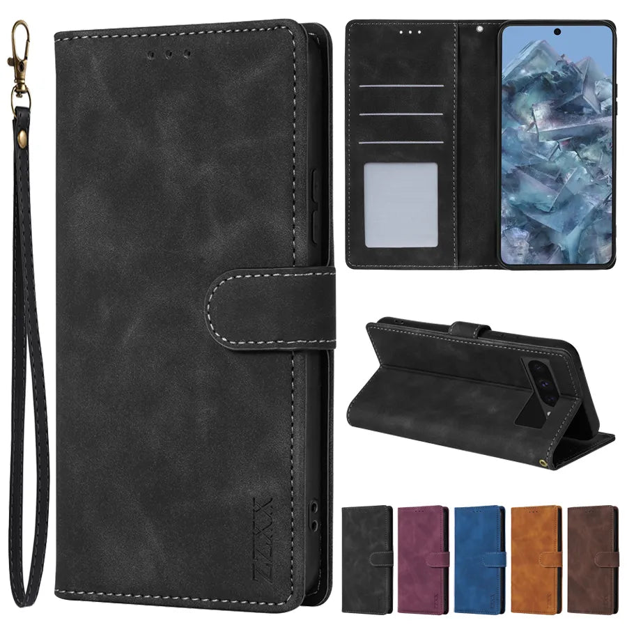 Wallet Magnetic Flip Leather Google Case - DealJustDeal