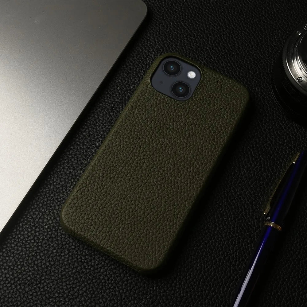 Durable Genuine Leather iPhone Case - DealJustDeal