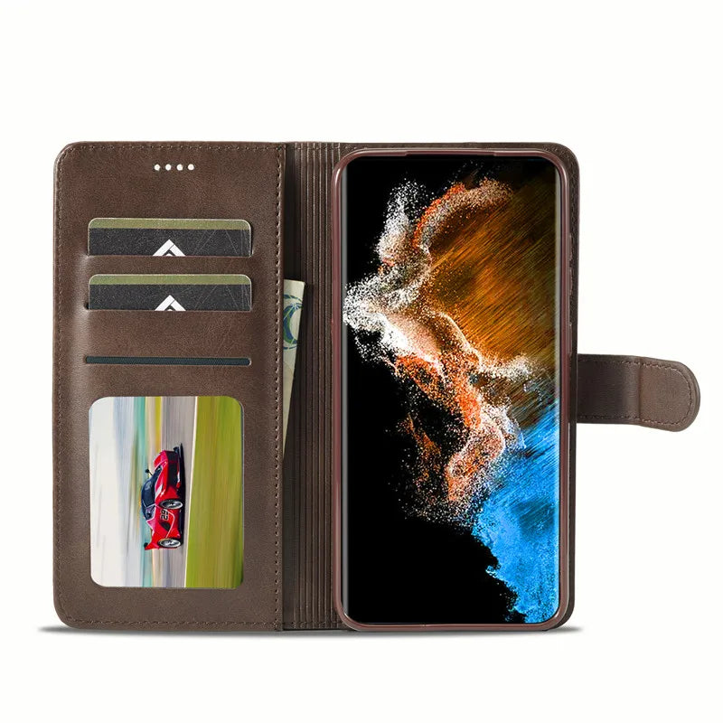 Magnetic Flip Galaxy Case - DealJustDeal