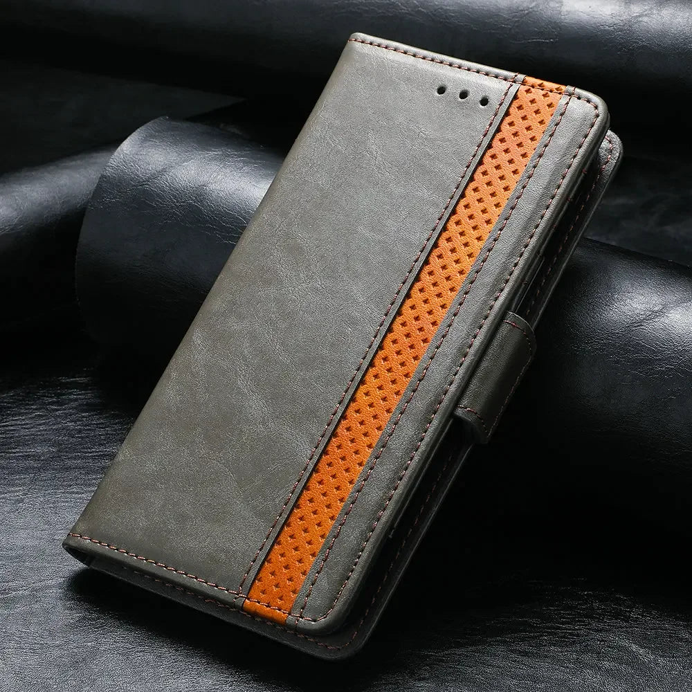 Anti-theft Leather Wallet Google Case - DealJustDeal