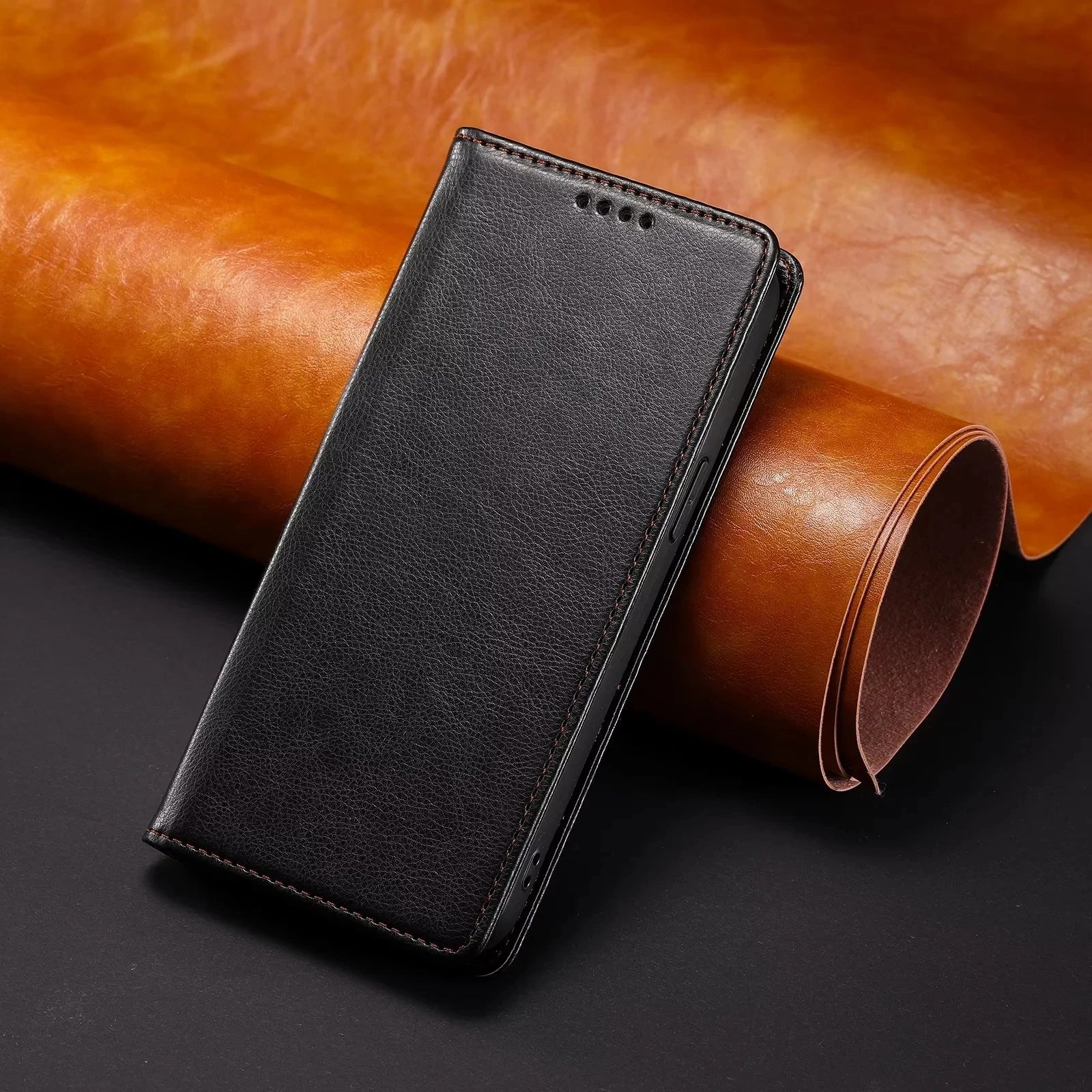 Wallet Magnetic Flip Leather Galaxy A Case - DealJustDeal