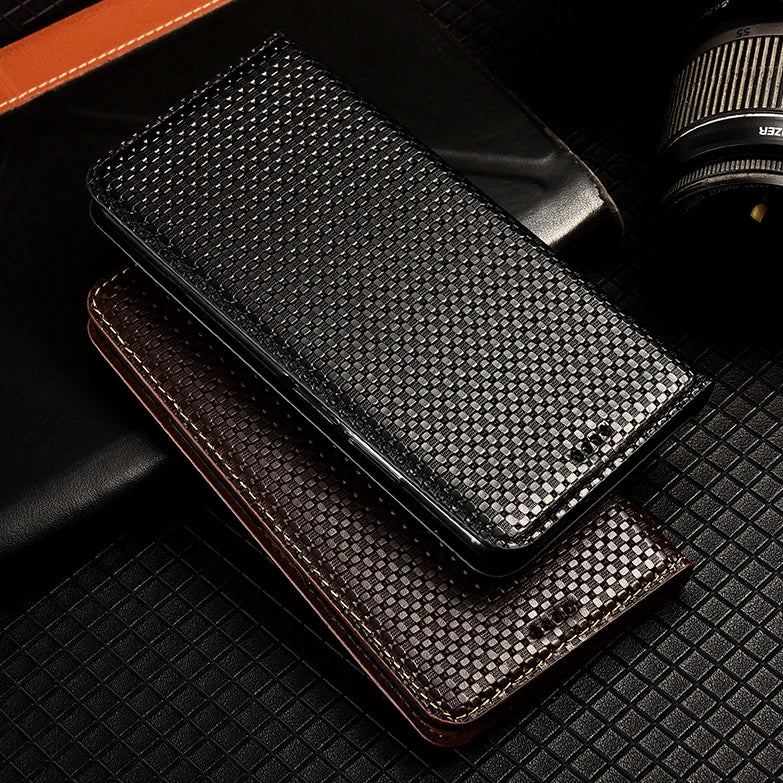 Flip Wallet Genuine Leather Galaxy S Case - DealJustDeal