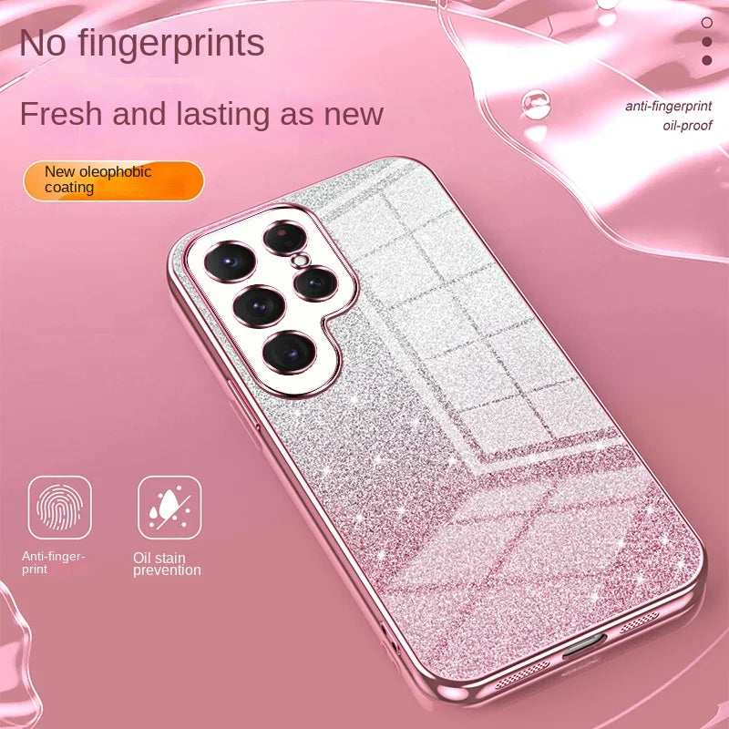 Glitter Electroplated Galaxy S Case - DealJustDeal