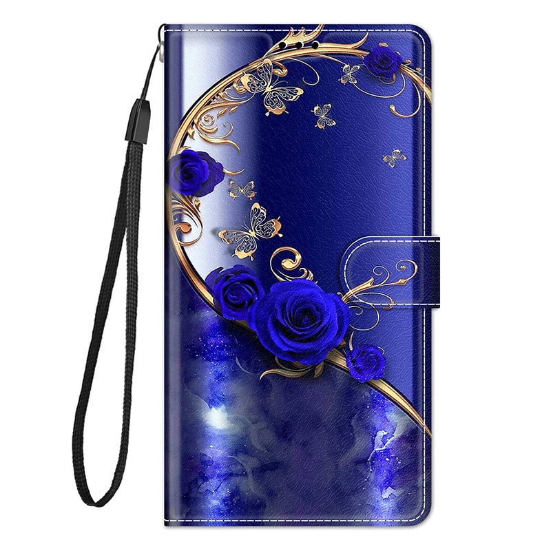 Butterfly Pattern Wallet Flip Magnetic Leather Google Case - DealJustDeal