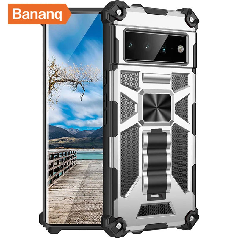 Camouflage Shockproof Stand Armor Google Case - DealJustDeal