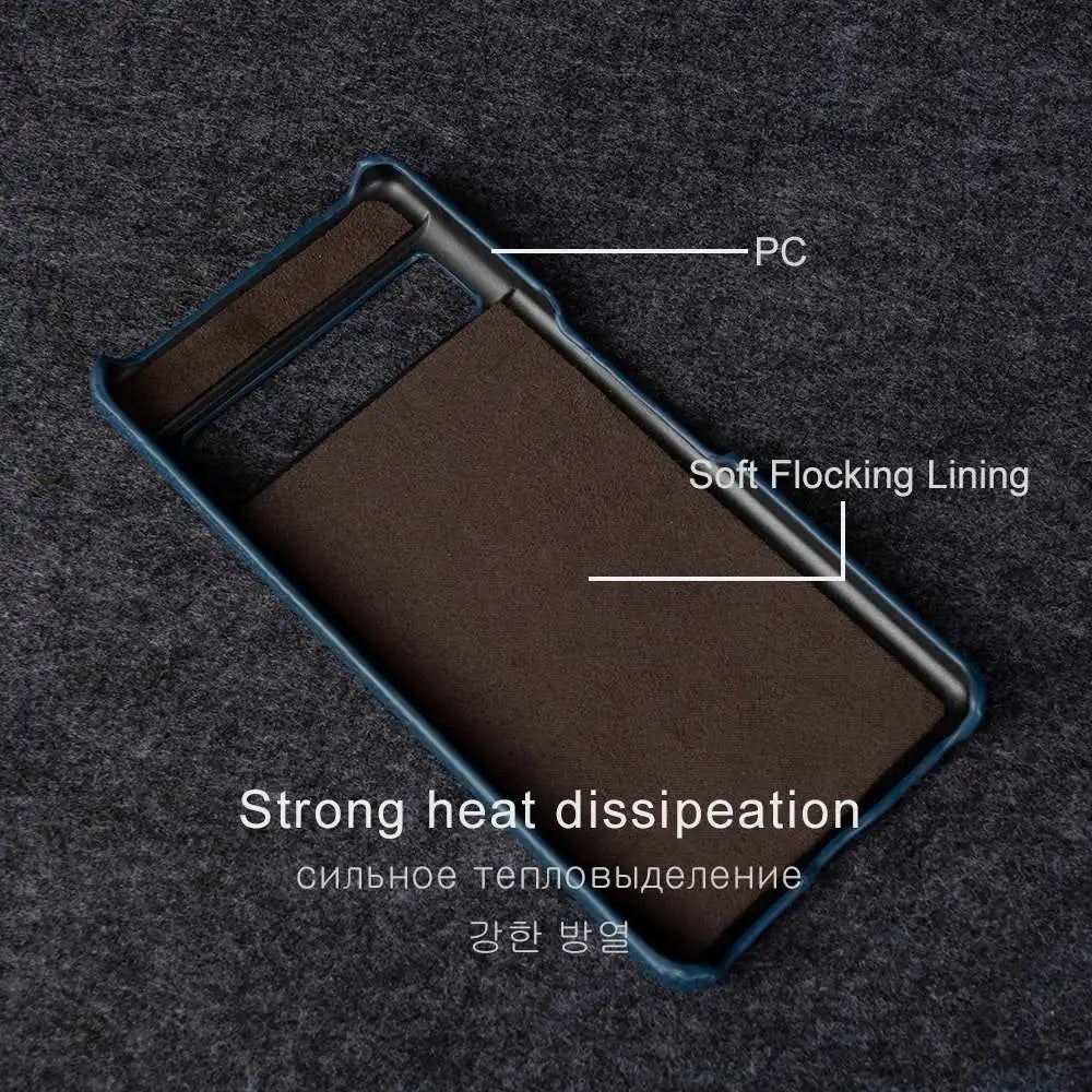 Magnetic Genuine Leather Google Case - DealJustDeal