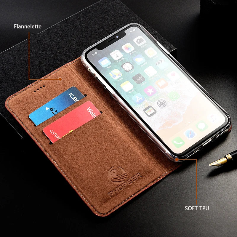 Magnetic Flip Crocodile Genuine Leather Galaxy Note and S Case - DealJustDeal