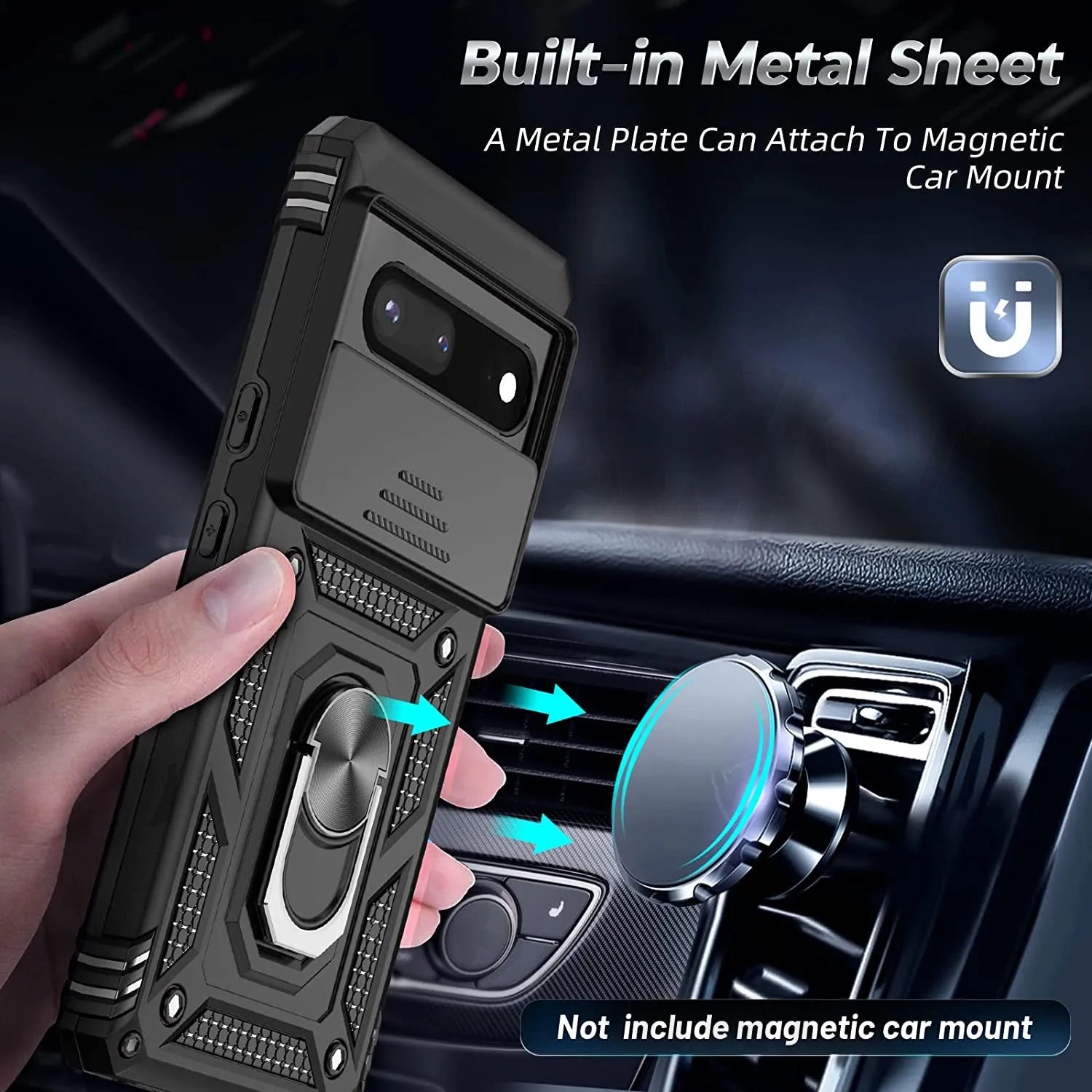 Full Body Rugged Magnetic Kickstand Shockproof Google Case - DealJustDeal