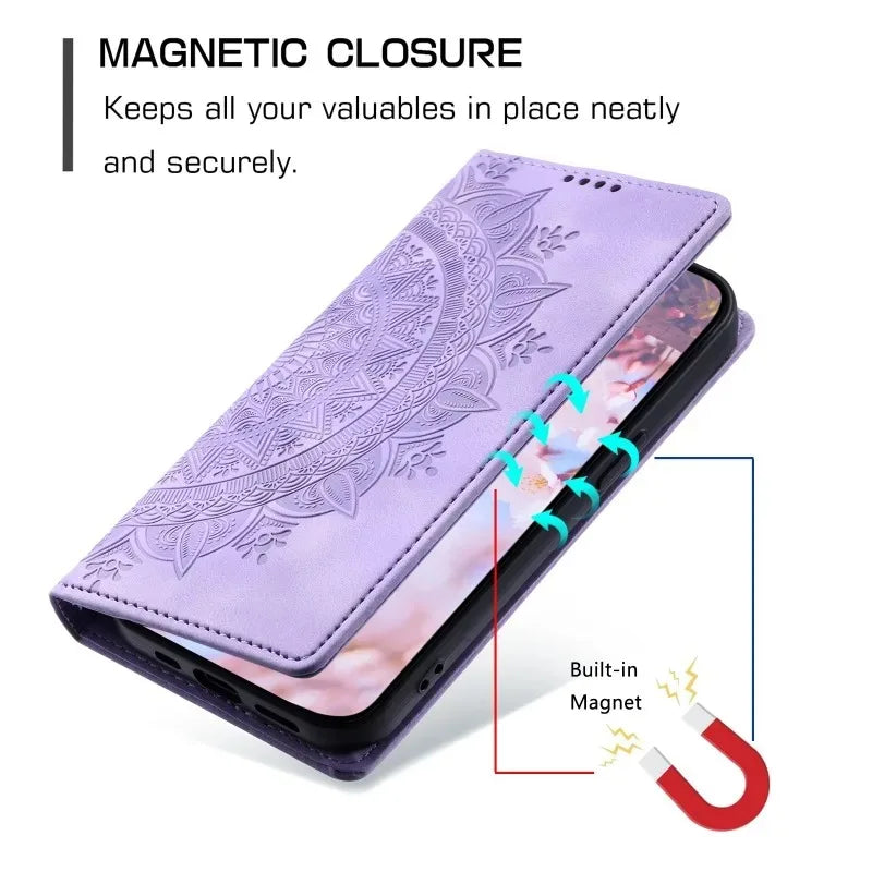 Wallet Card Holder Galaxy A Case - DealJustDeal