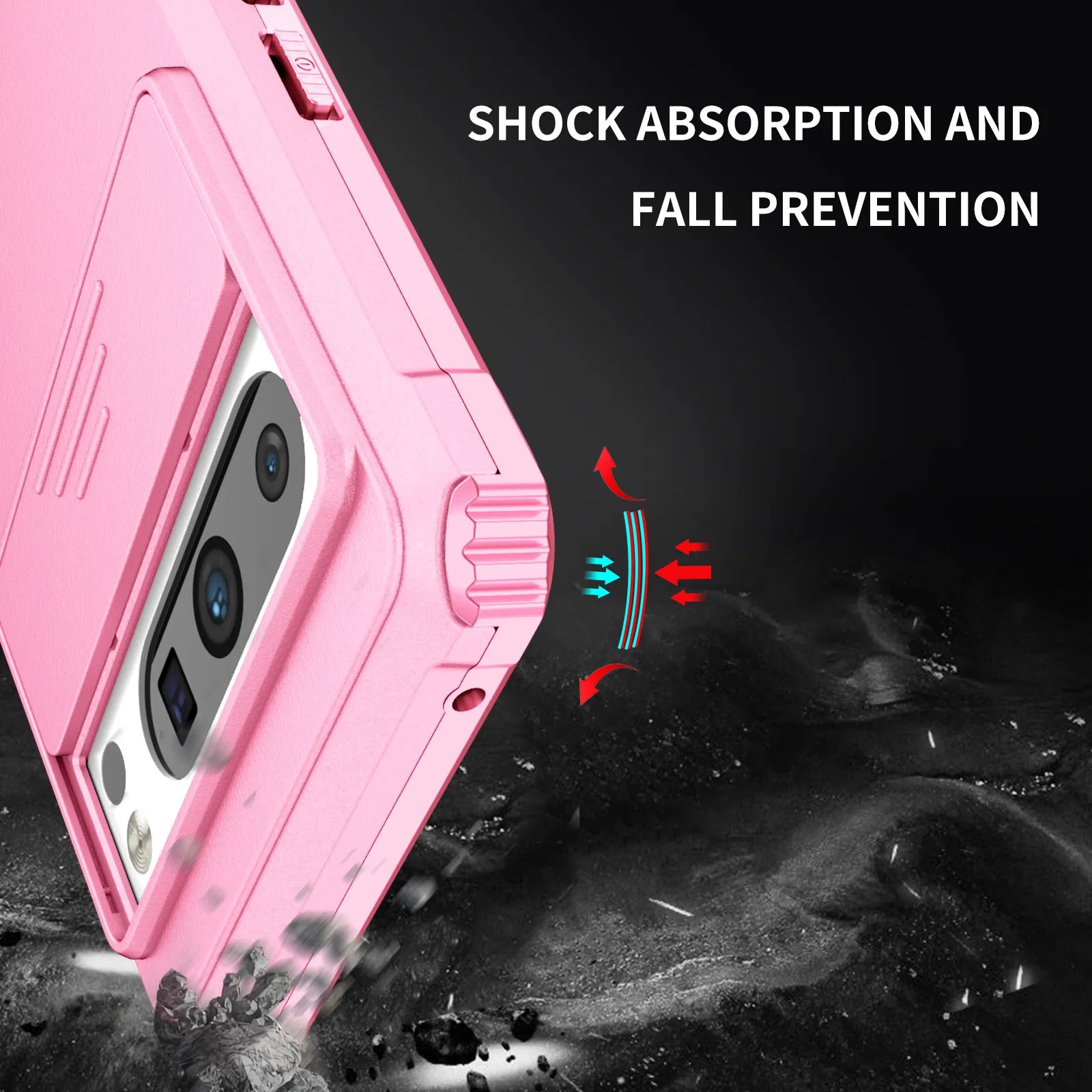 Hybrid Armor Shockproof Kickstand Google Case - DealJustDeal