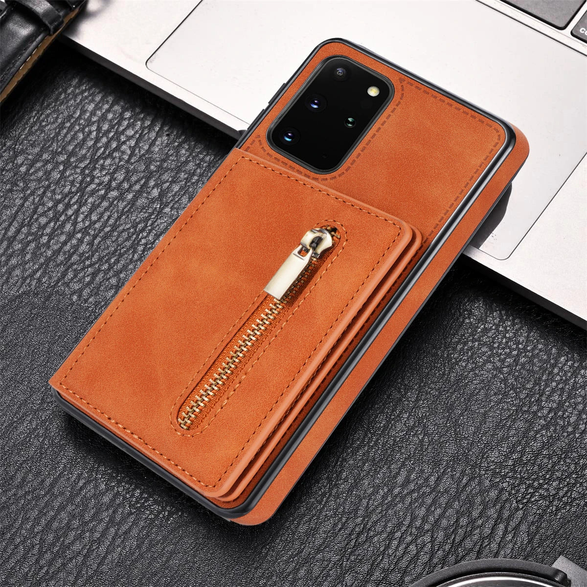 Wallet Flip Card Slot Holder Galaxy S Case - DealJustDeal