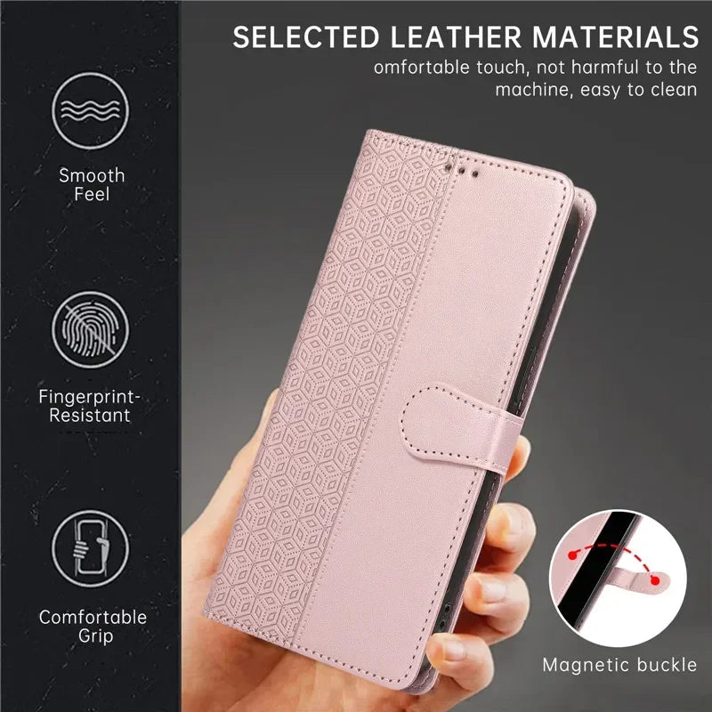 Flip Wallet Card Leather Galaxy A Case - DealJustDeal