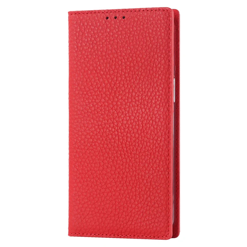 Magnet Wallet Genuine Leather Flip Google Case - DealJustDeal