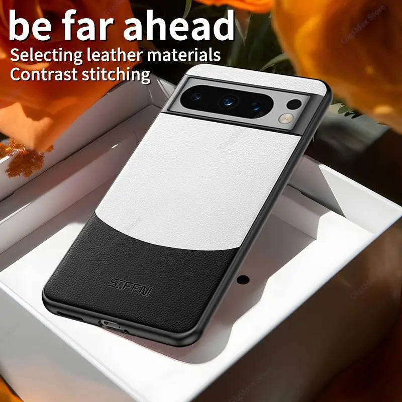 Bumper Protection Leather Google Case - DealJustDeal