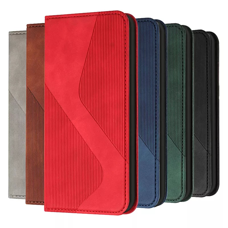 Magnetic Leather Book Google Case - DealJustDeal