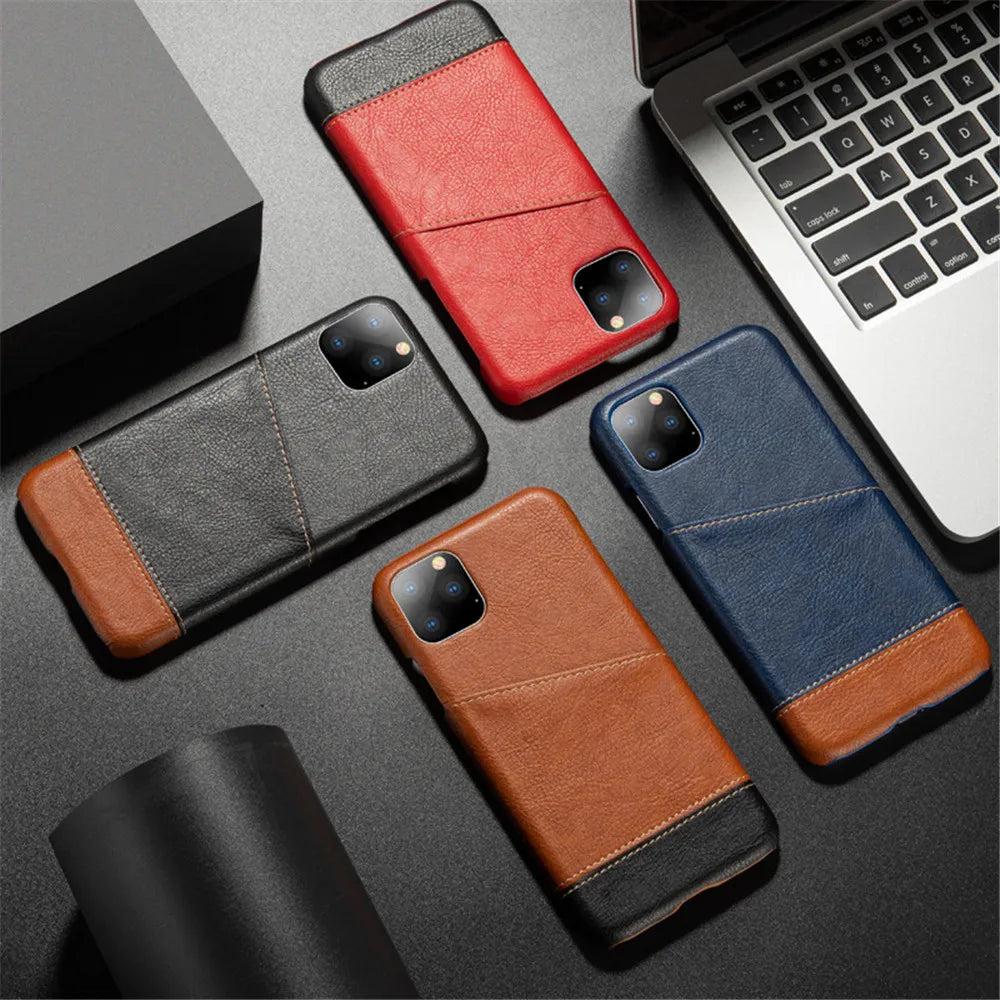 Leather Wallet Google Case - DealJustDeal