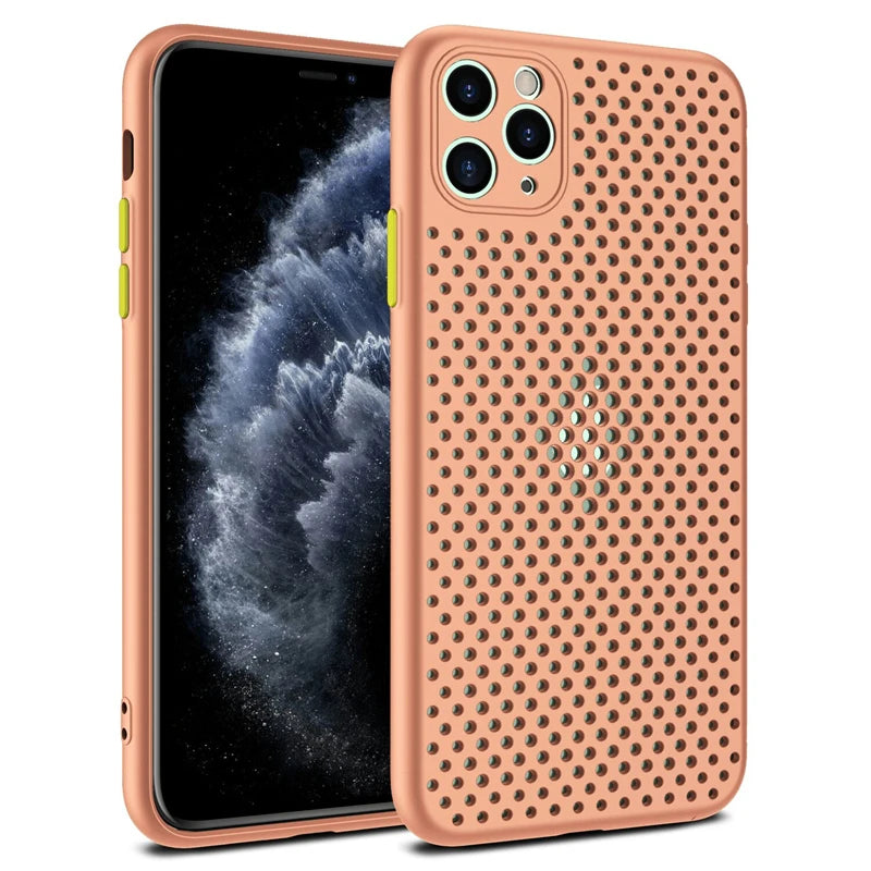 Breathable Ultra-thin Heat Dissipation Cooling iPhone Case - DealJustDeal