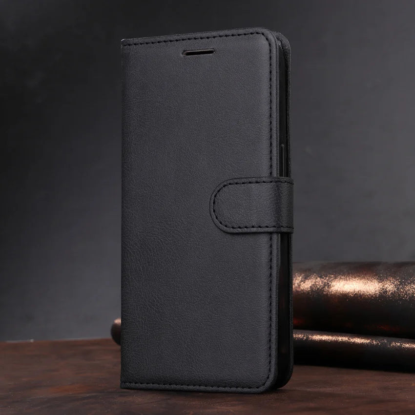 Wallet Card Slot Flip PU Leather Galaxy A Case - DealJustDeal