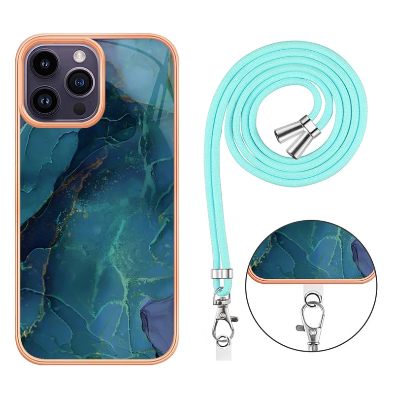 Crossbody Necklace Lanyard Cord iPhone Case - DealJustDeal